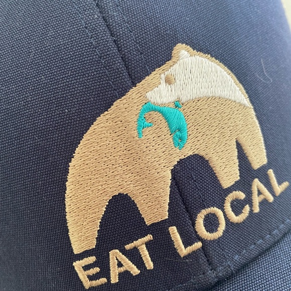 Patagonia Eat Local Rare Trucker Cap Snapback - Picture 3 of 3